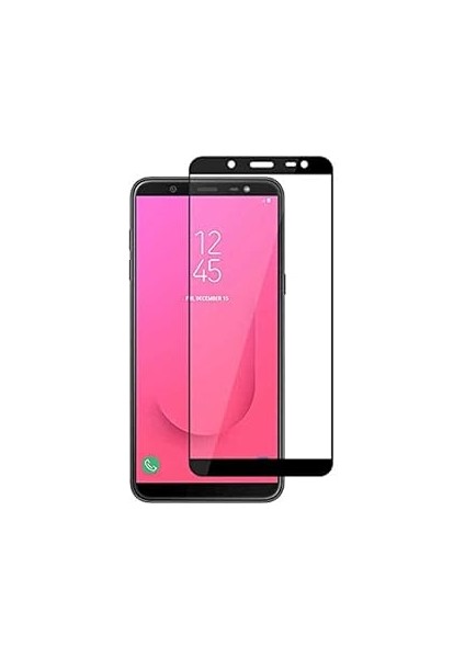 Elfia ile Uyumlu A6 2018 Ekran Koruyucu Nano Tam Kapatan Fib Siyah