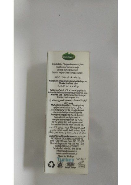 Soğuk Sıkım Kuşburnu Tohumu Yağı 20ML fiyatları