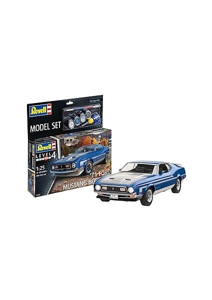 Revell, M.set 71 Ford Mustang 351, Oyuncak