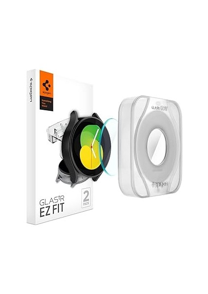 Spigen Watch 5 / 4 (44MM) Cam Ekran Koruyucu Kolay Kurulum Glas.tr Ez Slim Hd (2 Adet) -