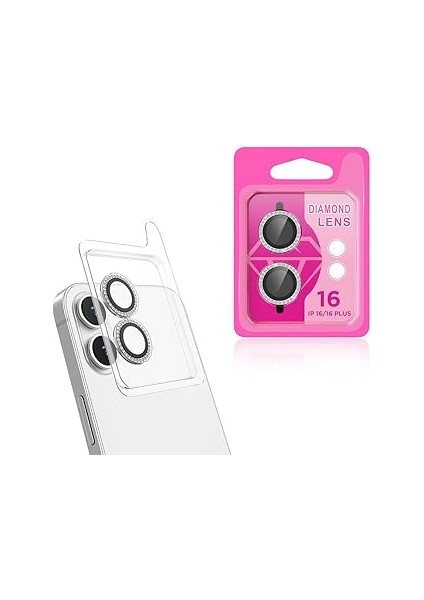 Zore Ile Uyumlu 16 16 Cl-06 Kamera Koruyucu Gümüş