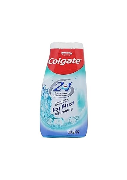 2in1 Icy Blast Whitening Beyazlatıcı Diş Macunu 100ML