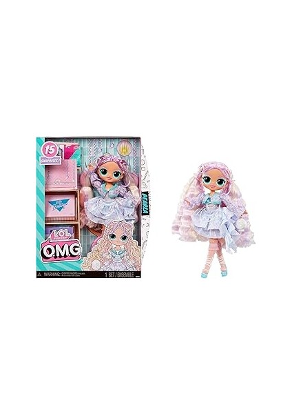 Surprise! Omg Doll Pearl With 15 Surprises - Deniz Kızı Temalı ve Aksesuarlar D