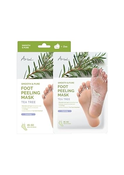 Ariul Smooth & Pure Foot Peeling Mask Calming - Çorap Tipi Yoğun Sakinleştirici Ayak Peeling Maskes