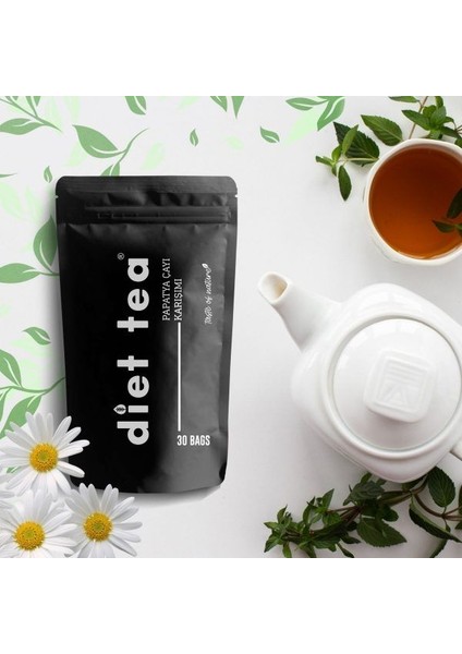 Diet Tea Papatya Bitki Çayı Karışımı Süzen Poşet 30’lu