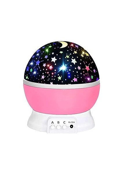 Busstier Star Masa Lambası, Gökyüzü Projeksiyon Gece Lambası, Yıldızlı Gece Lambası, Dekorat