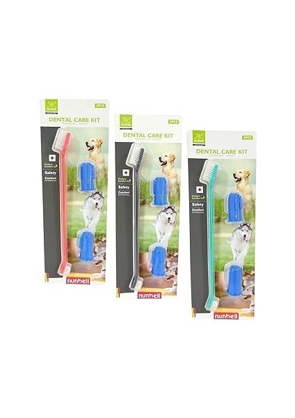 Nunbell Dental Set Diş Fırçası + Parmak Diş Fırçası Set