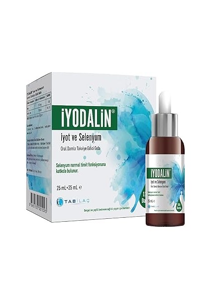 Iyodalin Iyot ve Selenyum 25 25 ml