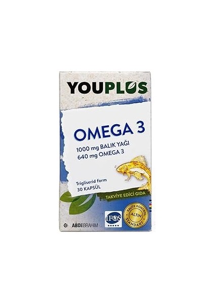 Youplus Omega-3 30 Kapsül