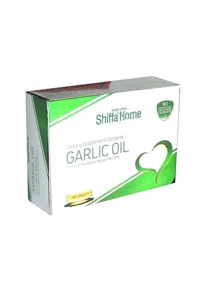 Hiffa Sarımsak Softjel 30 Kapsül | 3, Dha ve Keten Tohumu Yağı Içerikli Doğal Gıda Takvi