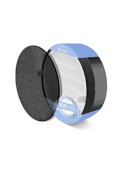 Levoit Hava Temizleyici LV-H132 Yedek Filtre, Çok Etkili Hepa ve Aktif Karbon Filtresi Seti, LV-H13