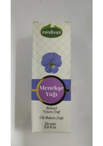 Soğuk Sıkım Menekşe Yağı 20ML