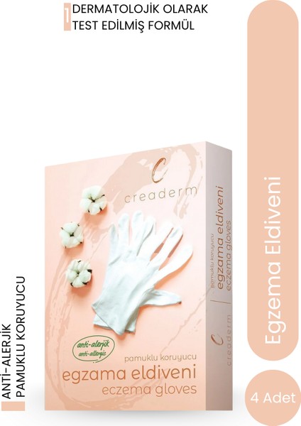 Pamuklu Koruyucu ELDIVENI- Pamuklu- Eldiveni- 4 Adet