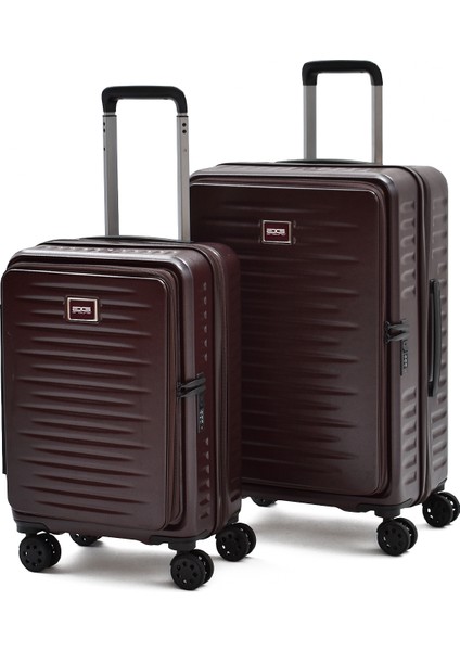 Ground Körüklü 2’li Valiz Seti Orta ve Kabin Boy – Ultra Dayanıklı, Geniş Hacimli, Tsa Kilitli