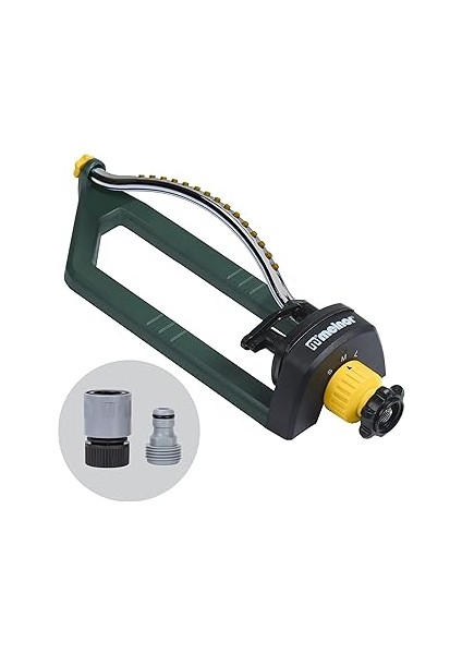 Melnor 65151AMZ 15 Hassas Nozullu ve Quickconnects ile Salınımlı Yağmurlama