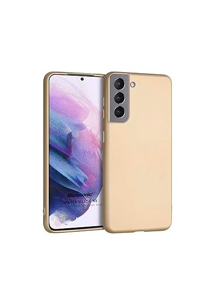 Microsonic Matte Silicone S21 Için Kılıf [galaxy S21 ile Uyumlu Kılıf