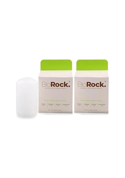 Bi̇orock Sürdürülebilir Doğal Ter Kokusu Karşıtı Kristal 2'li