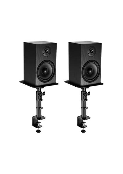 Ayarlanabilir Masaüstü Hoparlör Standı | 2 Adet Set | 15KG Taşıma Kapasiteli