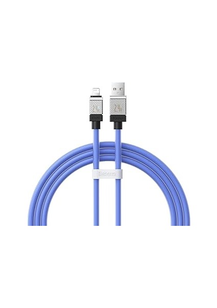 Coolplay Serisi Hızlı Şarj Kablosu USB To Ip 2.4A, 1m,