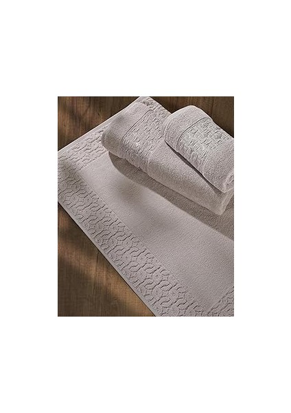 Soley | Oppolo | Extra Yumuşak Pamuklu Eponj 3'lü Havlu Seti Bej