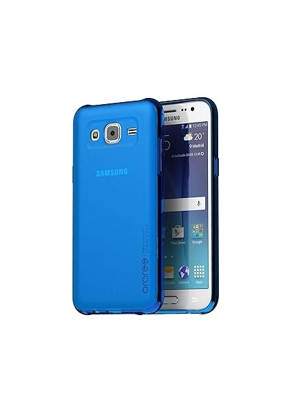 Araree Için Ince Ince Şeffaf Yumuşak Tpu Fall Cilt Cover J2 Fall, (2015)