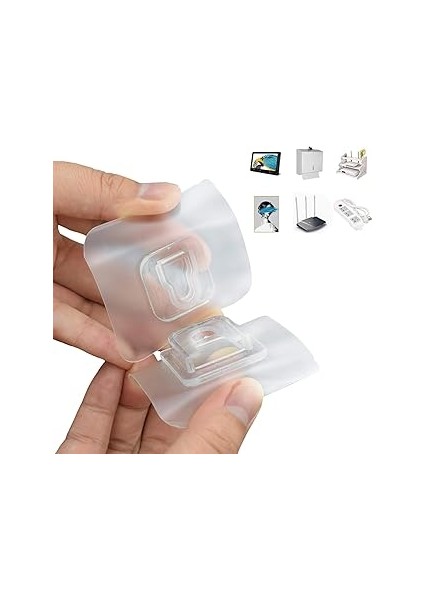 Mithra Life 5 Adet Çift Taraflı Yapışkanlı Eşya Sabitleme Askısı MIT1107