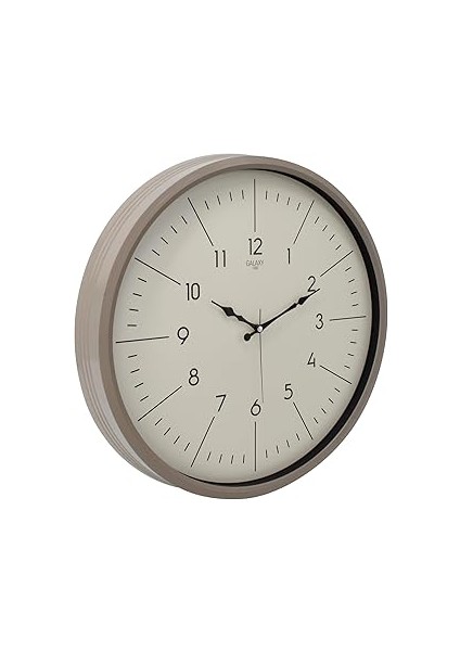 Emores 51 cm Akar Sani̇ye Sessi̇z Mekani̇zma Duvar Saati̇