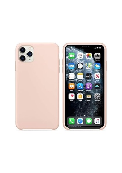 Microsonic 11 (6.5'') Için Kılıf Liquid Lansman Silikon Kum Pembesi [ıphone 11