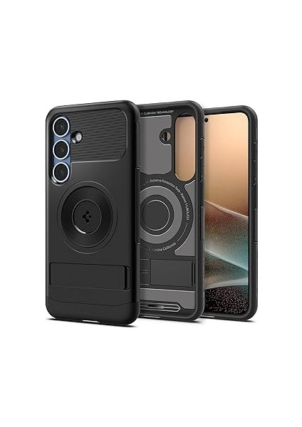 Spigen S25 ile Uyumlu Ekstra Dayanıklı Kılıf Slim Armor Hava Kanalı Teknolojisi Askeri Sınıf