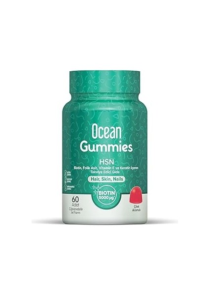 Ocean Ocean Gummies Hsn Çiğnenebilir Form
