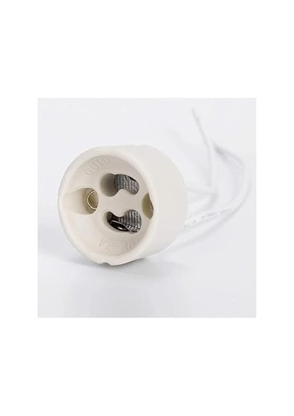 Şahnet Starter Ayak Seramik GU10 Duy Beyaz