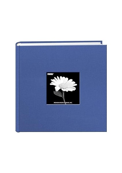 Pioneer Pocket Kumaş Çerçeve Cover Foto Albümü &, Gök Mavisi, 22,9 x 22,9 cm