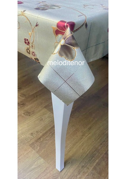 Iplik Dokuma Astarlı Sedefli Parlak Simli Yanardönerli Dökümlü Lüks Pvc Muşamba Masa Örtüsü fiyatları