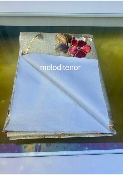 Iplik Dokuma Astarlı Sedefli Parlak Simli Yanardönerli Dökümlü Lüks Pvc Muşamba Masa Örtüsü modelleri