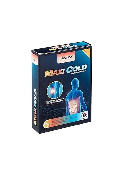 Stopever Maxi Cold Soğuk Terapi Plasteri (6 x 2 Adet)