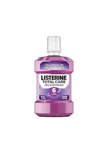 Listerine Mouthwash Total Care Nane Aromalı 1000ML