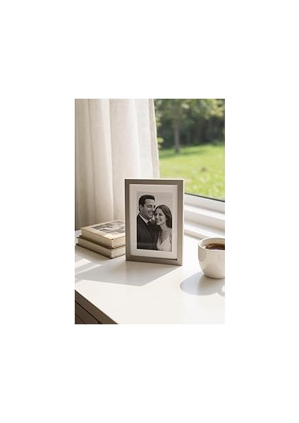 Emores Ahşap Resim Çerçevesi 4'lü Set Halinde 15 x 20 cm Boyutunda