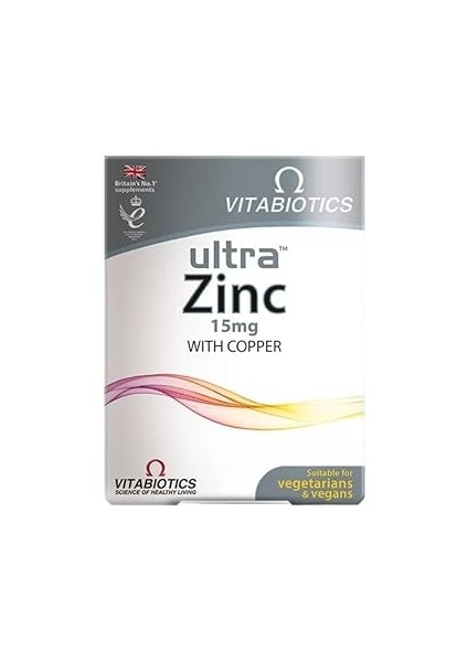 Vitabiotics Zinc 15 Mg 60 Tablet Aromasiz Renkli