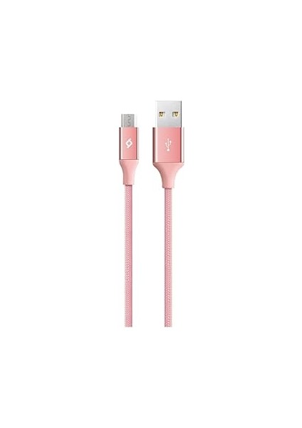 Alumicable USB 120CM Şarj Kablosu - Roze Altın (2DK11RA)