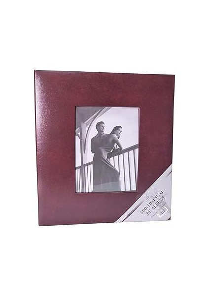 Bf Albüm 10X15 500'LÜK Vinleks Deri Fotoğraf Albümü (Kahverengi̇)