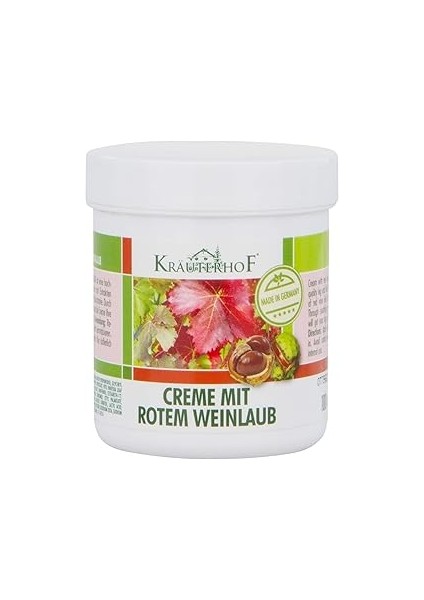 Krauterhof Kırmızı Asma Yaprağı Kremi 100 ml
