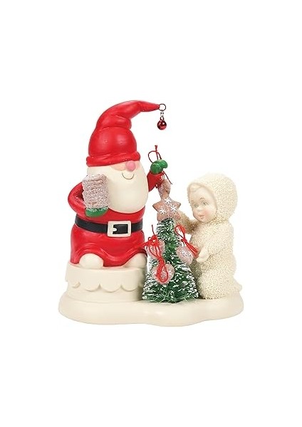 Department 56 Snowbabies Noel Anıları Taze Süsler Heykelcik, 5,2 Inç, Çok Renkli