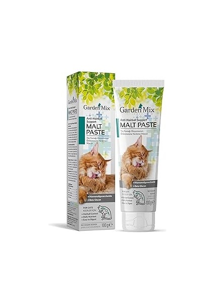 Garden Mix Anti Hairball Tüy Yumağı Engelleyici Kedi Malt Macunu 100 gr