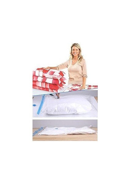 Mobee Vakumlu Saklama 55X90 Hurç Set Yastık ve Yorgan Hurcu