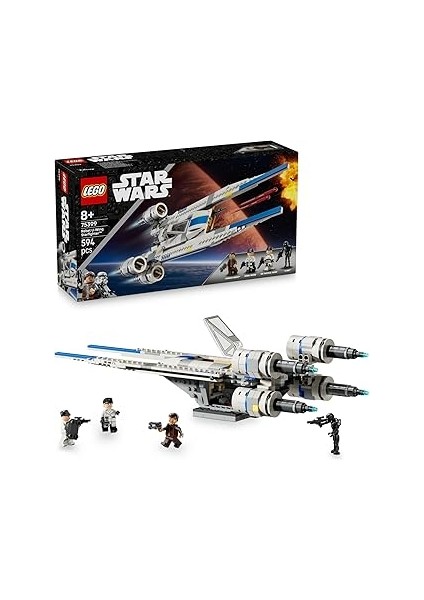 Star Wars: Andor Asi U-Wing Starfighter 75399-8 Yaş ve Üzeri Star Wars Hayranları Için Yaratıc