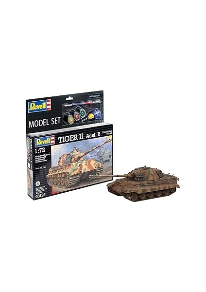 Set Tiger Ii Ausf. B -Revell Kit With Accessories