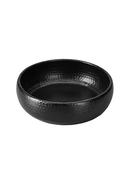 Porland Sia Siyah Dekoratif Derin Kase 31CM