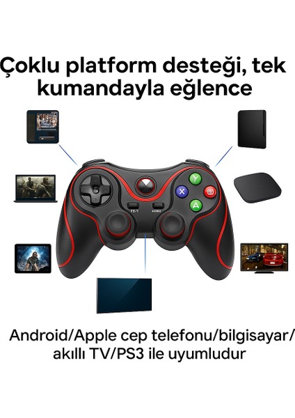 Kablosuz Bluetooth Gamepad Ios/android Uyumlu Telefon Tutuculu Pubg Cod, Fıfa Için Kusursuz Kontrol fiyatları