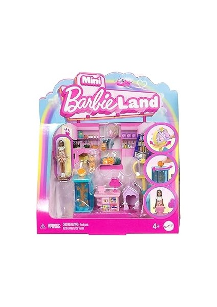 Barbieland Bebek ve Oyun Seti JCR29 - Evcil Hayvan Butiği JCR30
