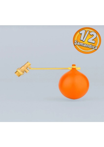 1/2'' Flatör Şamandıra Plastik Toplu 1/2''